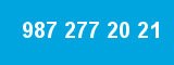987 277 20 21 987 277 20 21